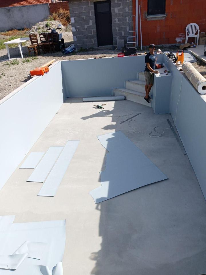 Réparation canalisation enterrée pour piscine La Loire